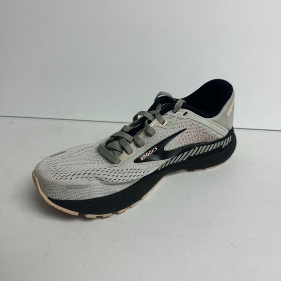 Brooks Womens Adrenaline GTS 22 Running Shoe Gray Size 8 M - Picture 2 of 5